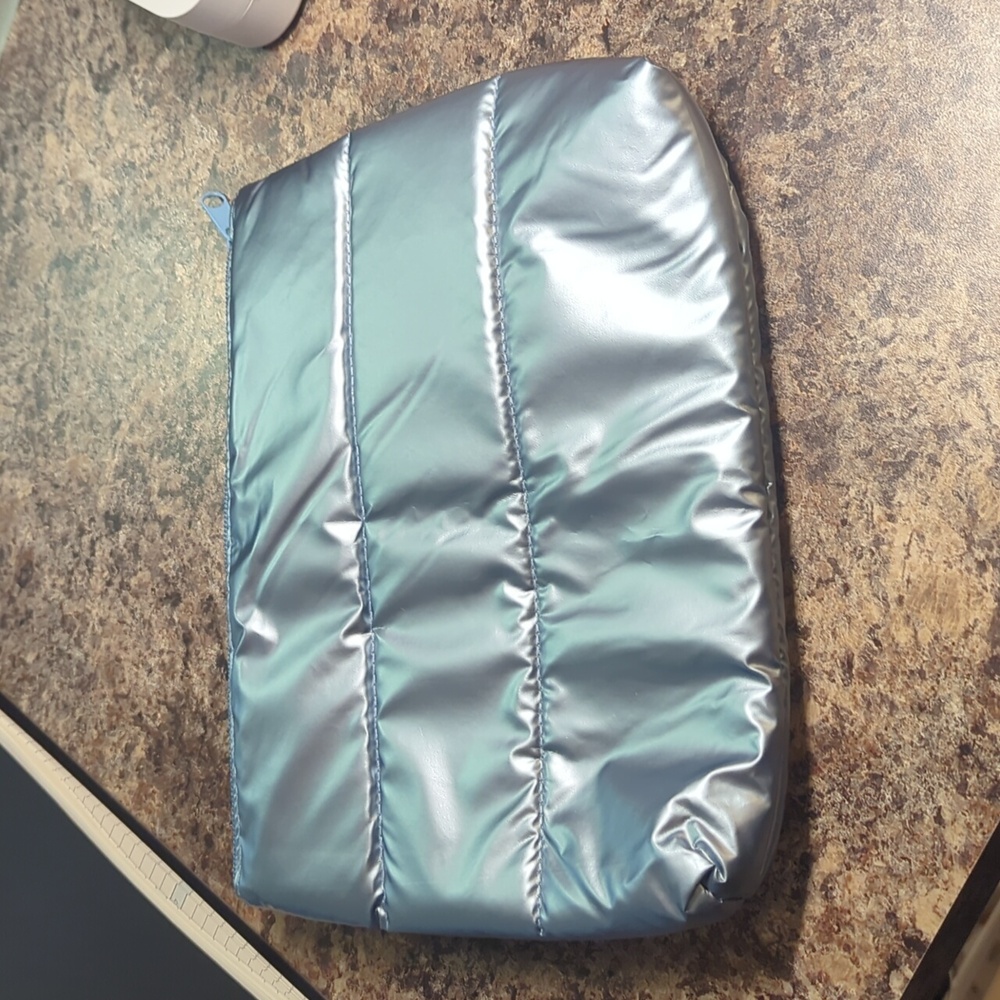 Ulta Ice Blue Makeup Bag